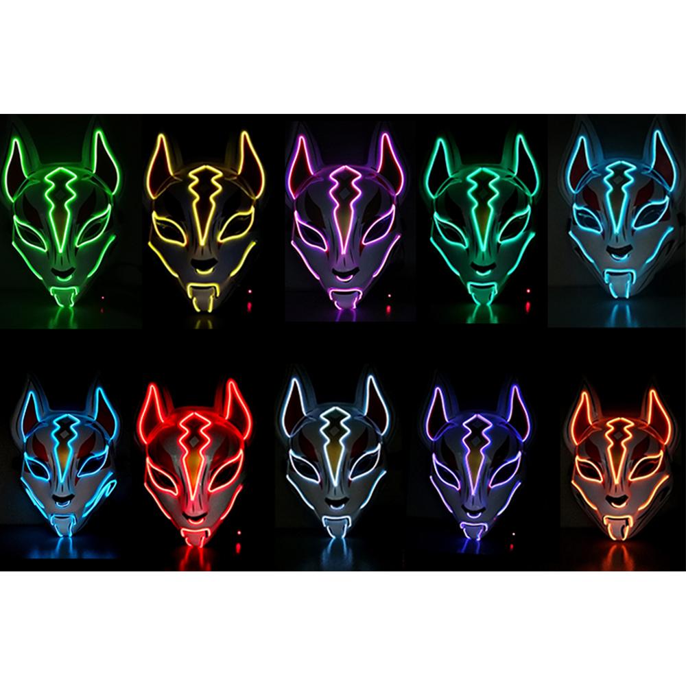 LED Fox Mask