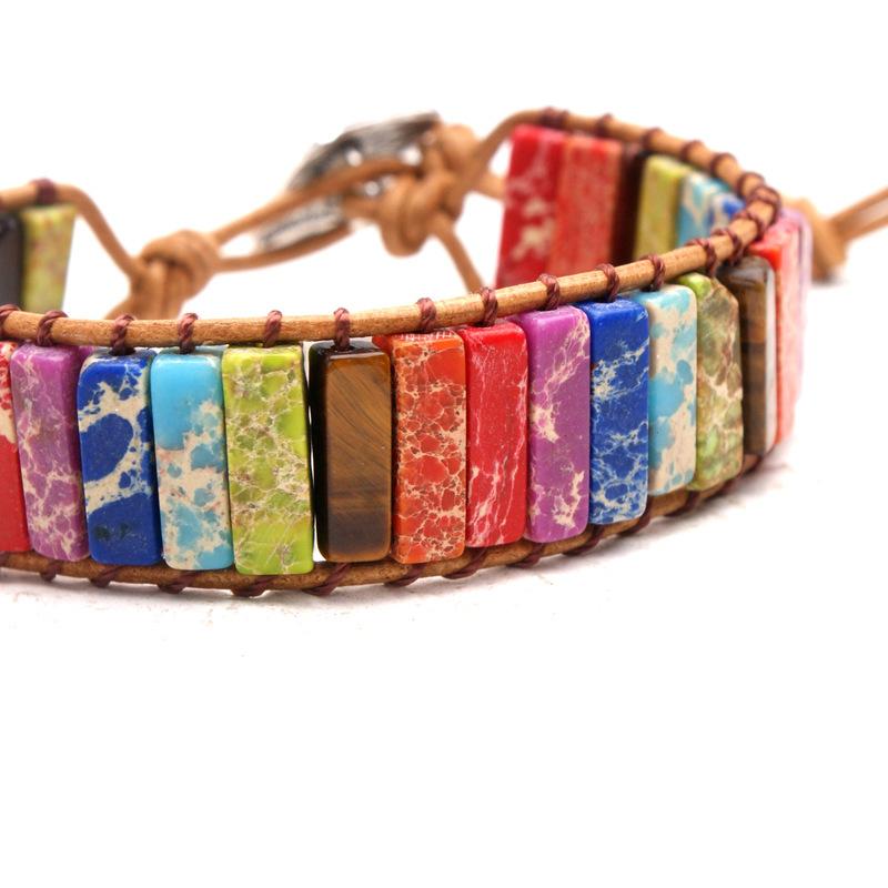 Natural Stone Chakra Bracelet