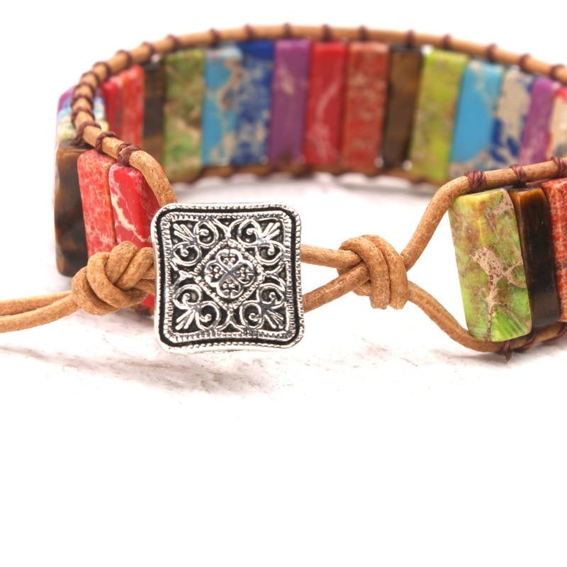 Natural Stone Chakra Bracelet