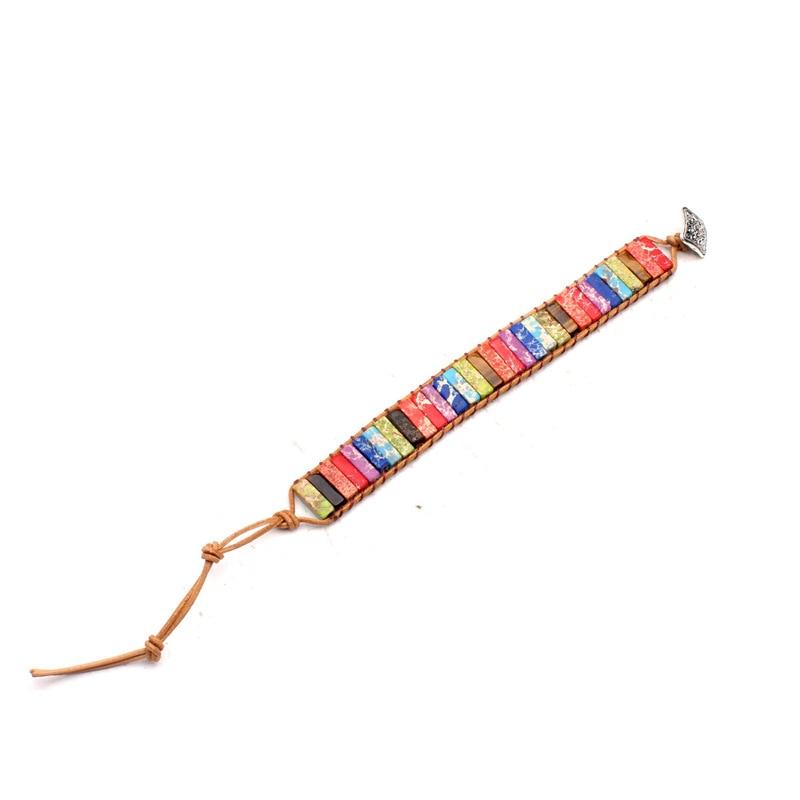 Natural Stone Chakra Bracelet