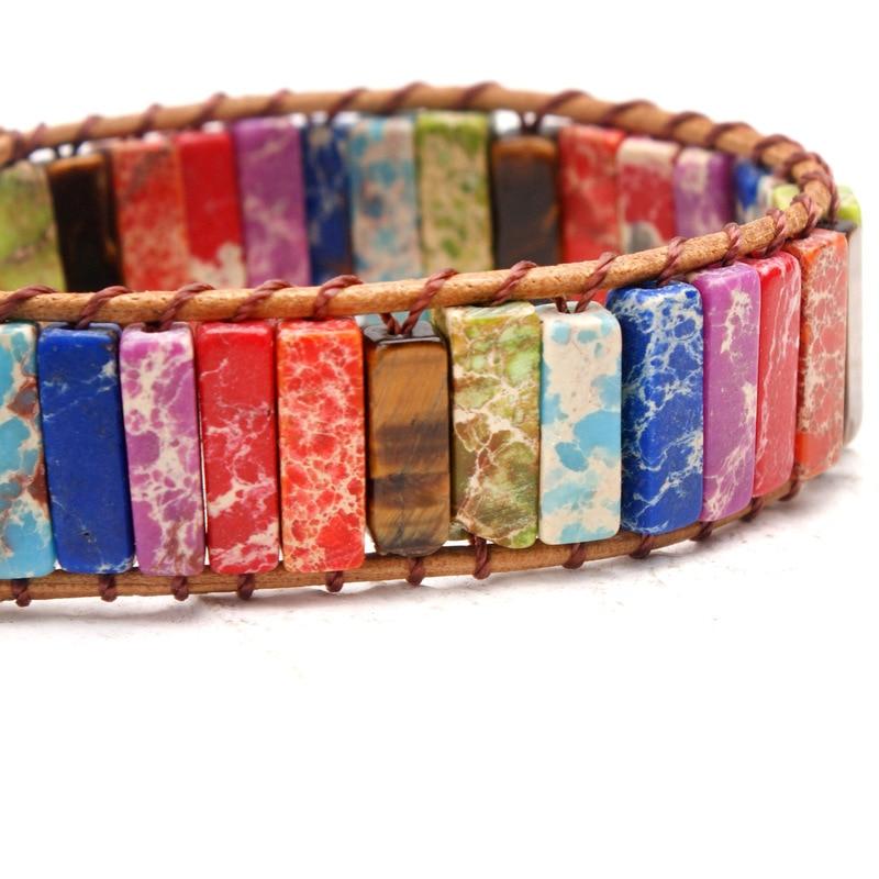 Natural Stone Chakra Bracelet