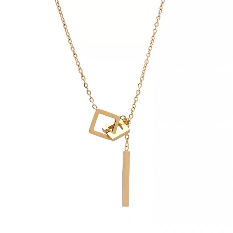 Geometric Element Necklace