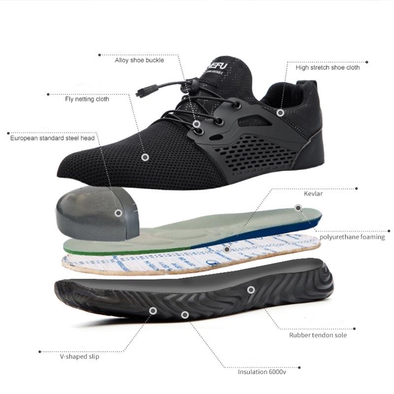 Men's Ultimate FlyWoven Safety Shoes