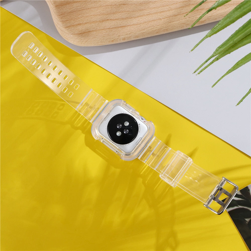 Glacier Transparent Apple Watch Band