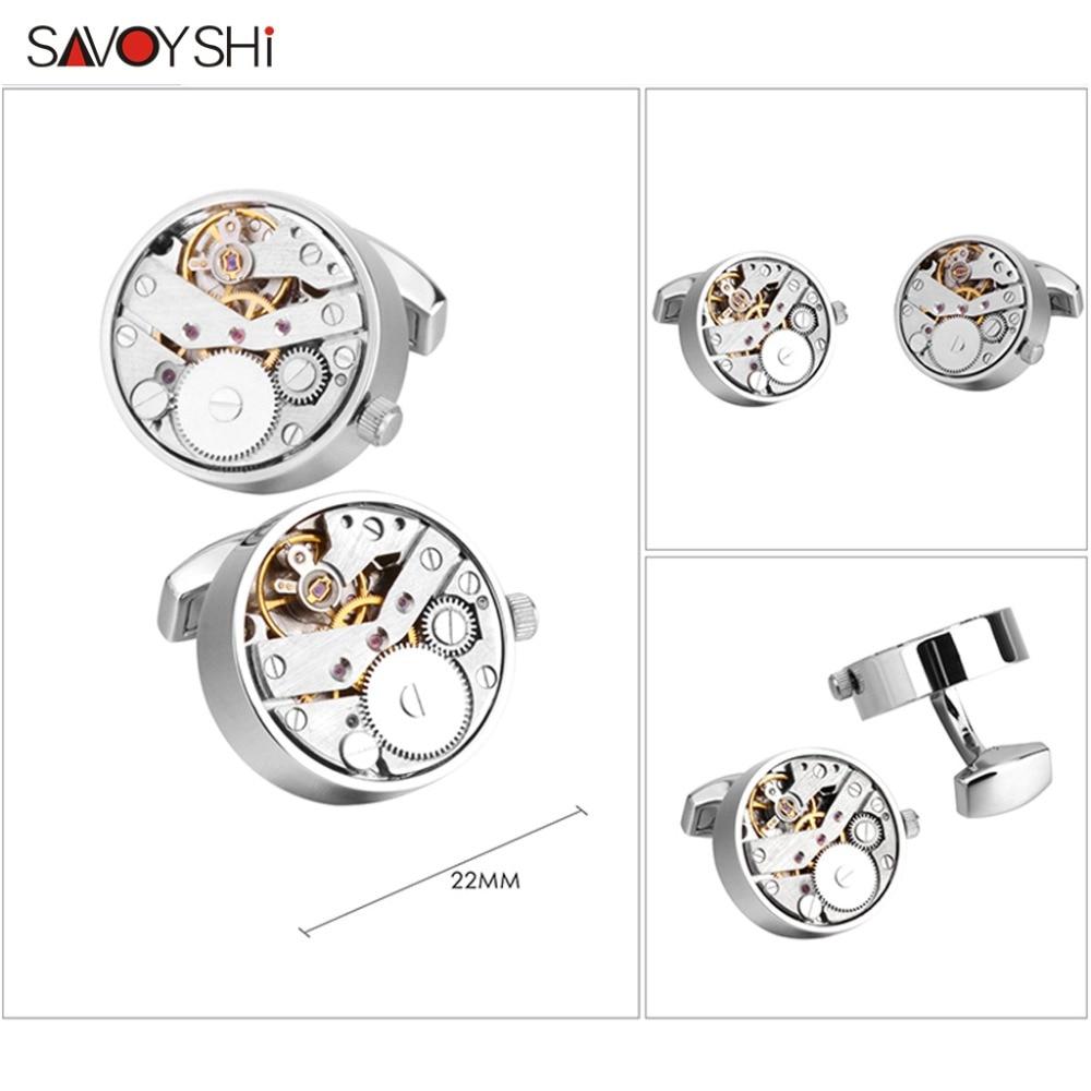 Mechanical Watch Movement Cufflinks