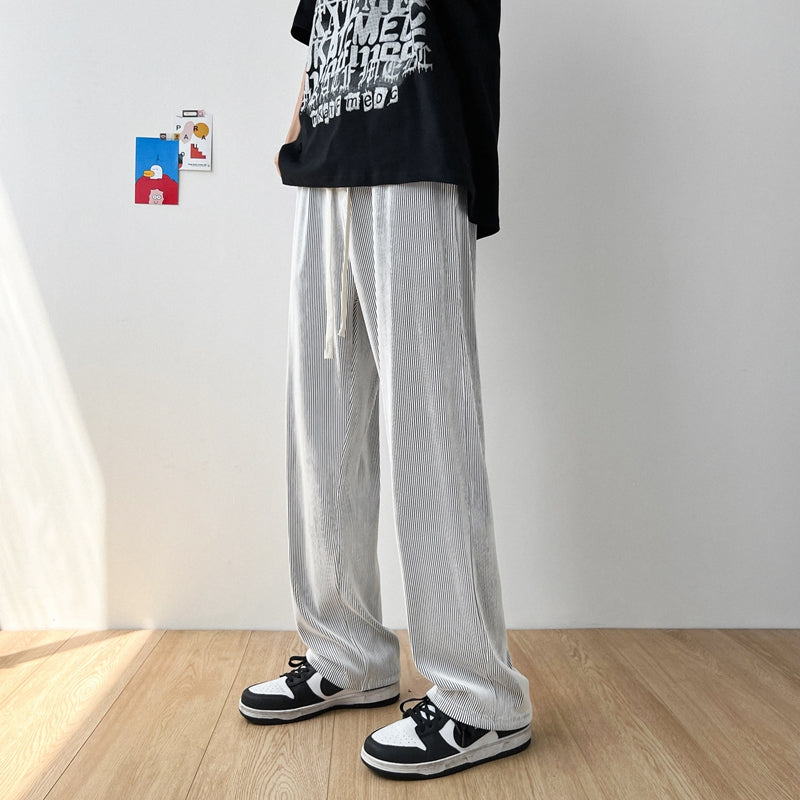 Men's Ice Silk Loose Pants