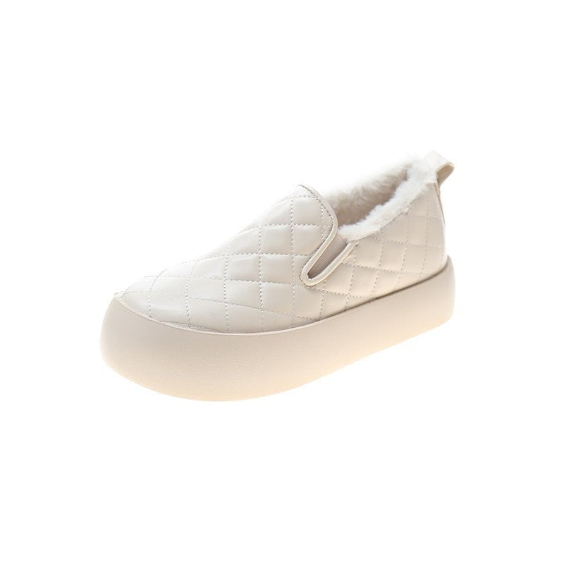 Slip On Fur Shoes