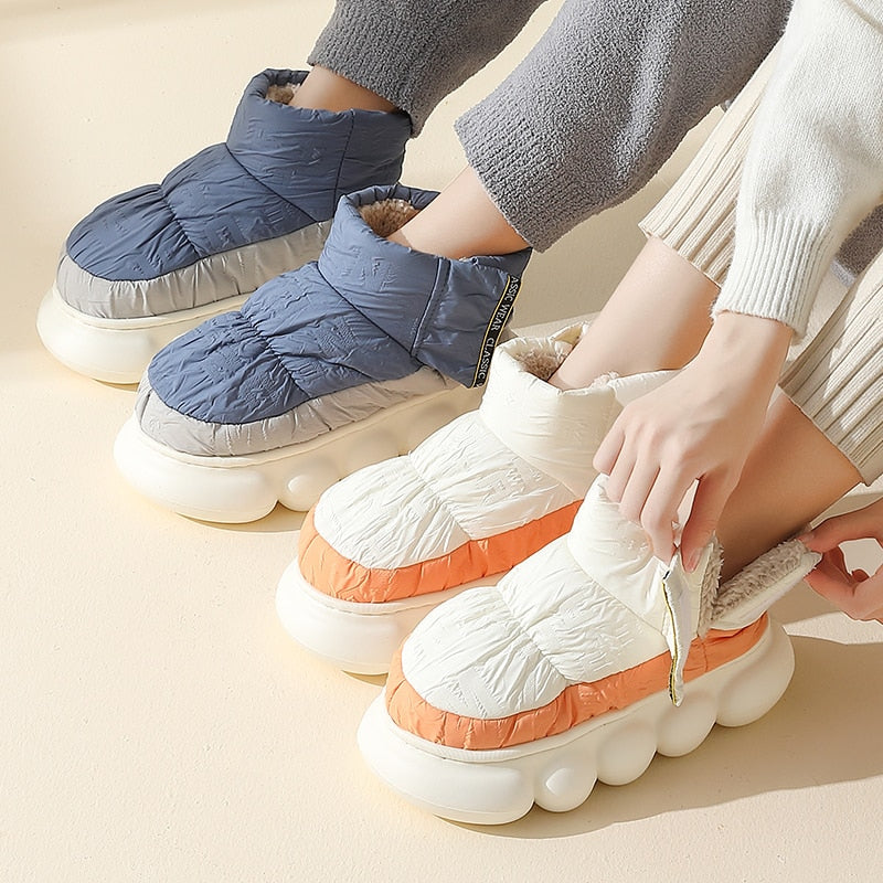 Chunky Winter Slipper Boots