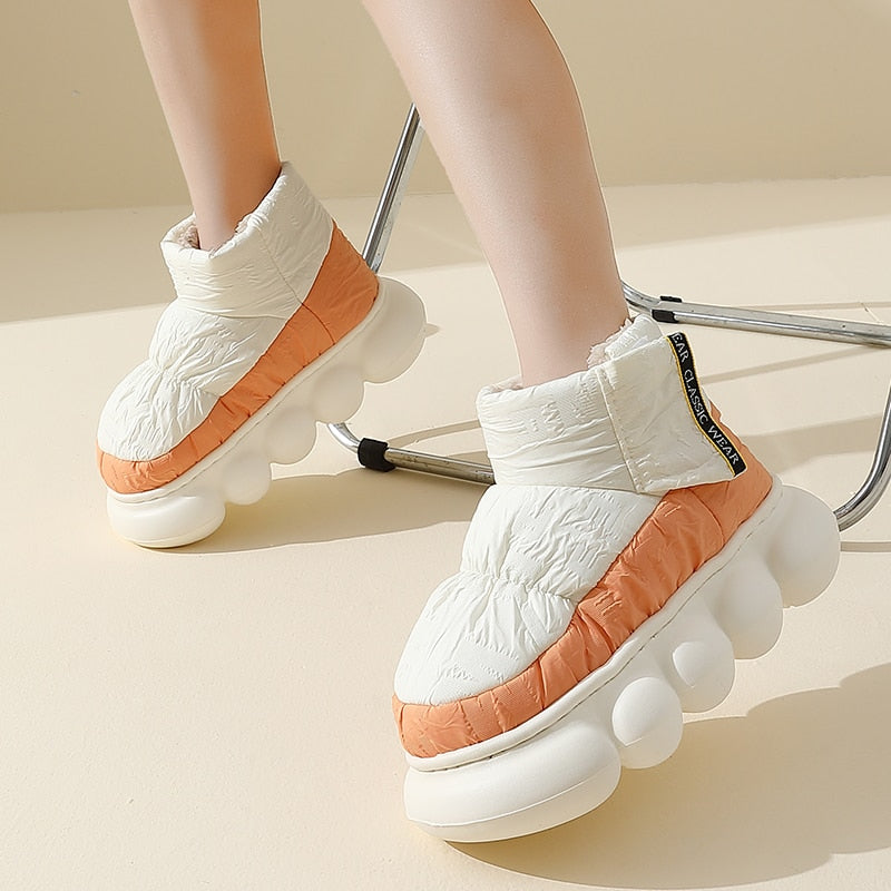 Chunky Winter Slipper Boots
