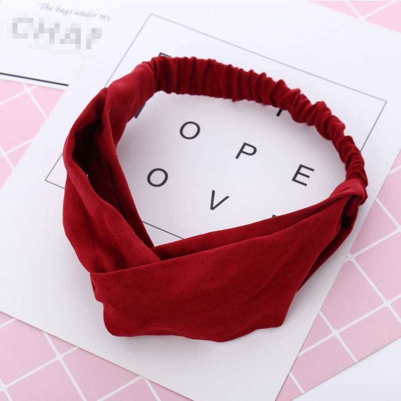 Women's Suede Knot Headband
