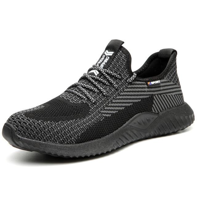 Flyknit Vamp Safety Shoes