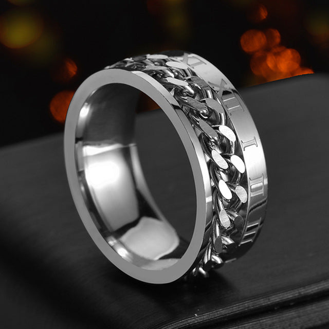Rotatable Bottle Opener Ring