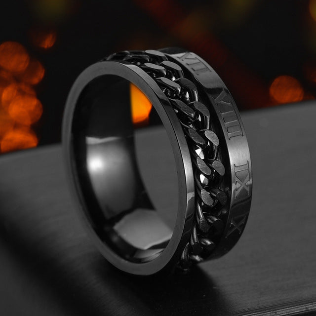 Rotatable Bottle Opener Ring