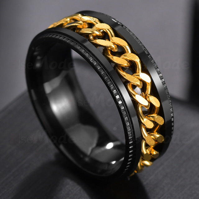 Rotatable Bottle Opener Ring