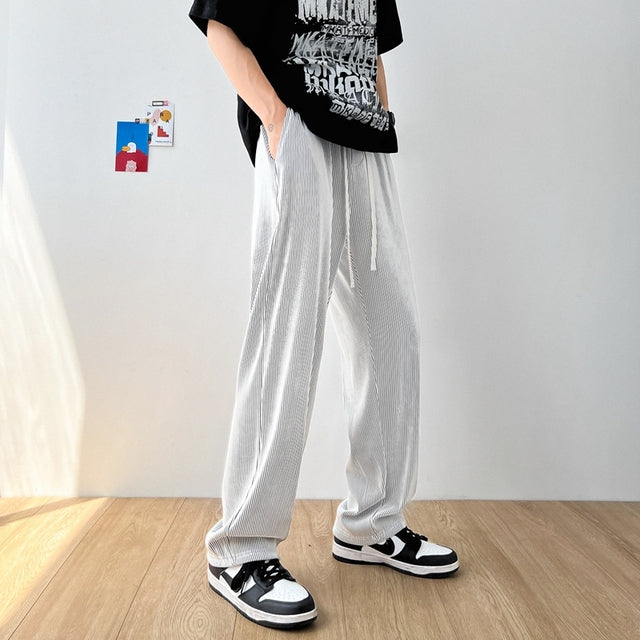 Men's Ice Silk Loose Pants