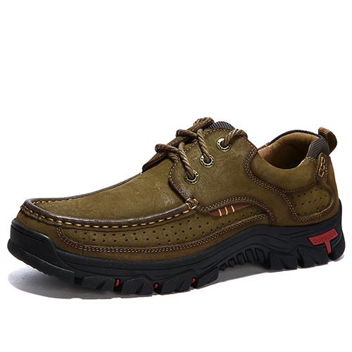 Men's Outdoor Leather Slip ons