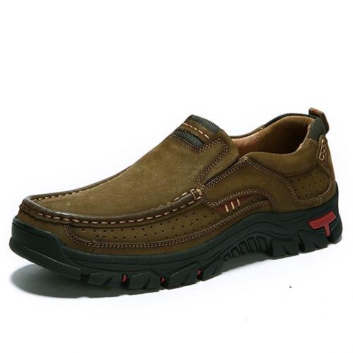 Men's Outdoor Leather Slip ons