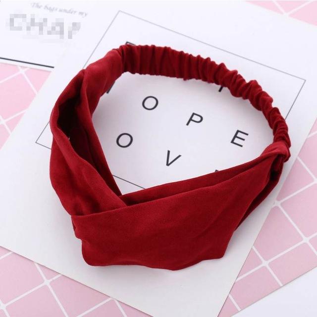 Women's Suede Knot Headband