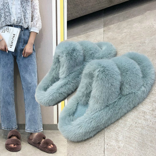 Women's Fluffy Slippers