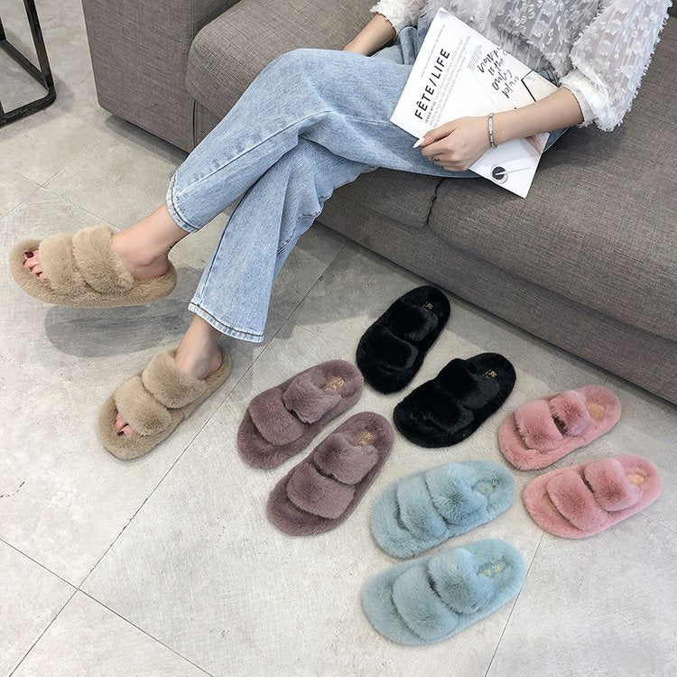 Women's Fluffy Slippers