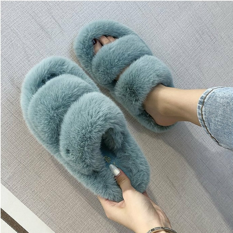 Women's Fluffy Slippers