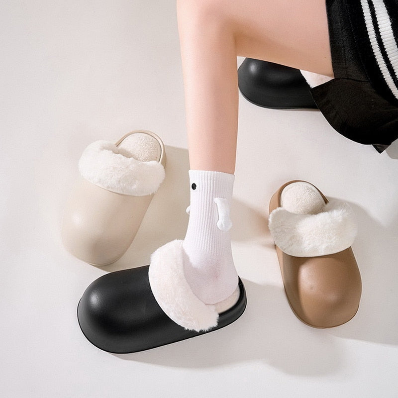 PlushStride Slippers