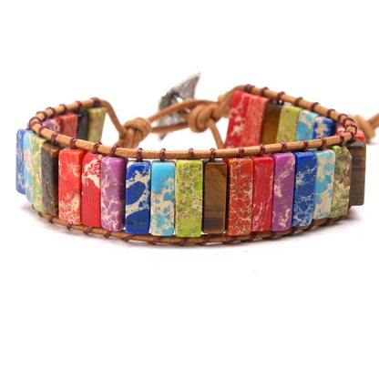 Natural Stone Chakra Bracelet