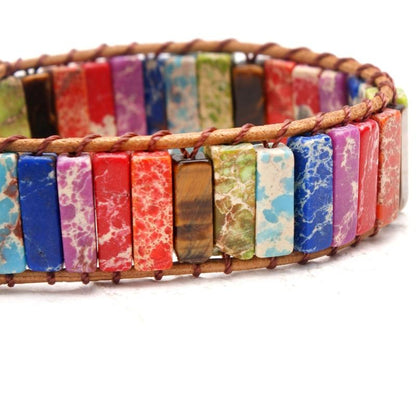 Natural Stone Chakra Bracelet