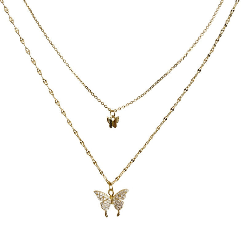 Sterling Silver Butterfly Necklace