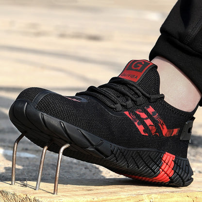 Men's Lightweight Flying  Safety Shoes