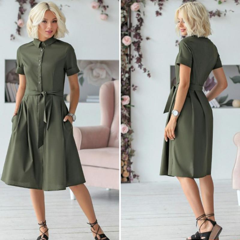 Women's Belted Dress