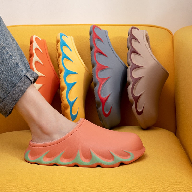 Women's Street Flame Slippers