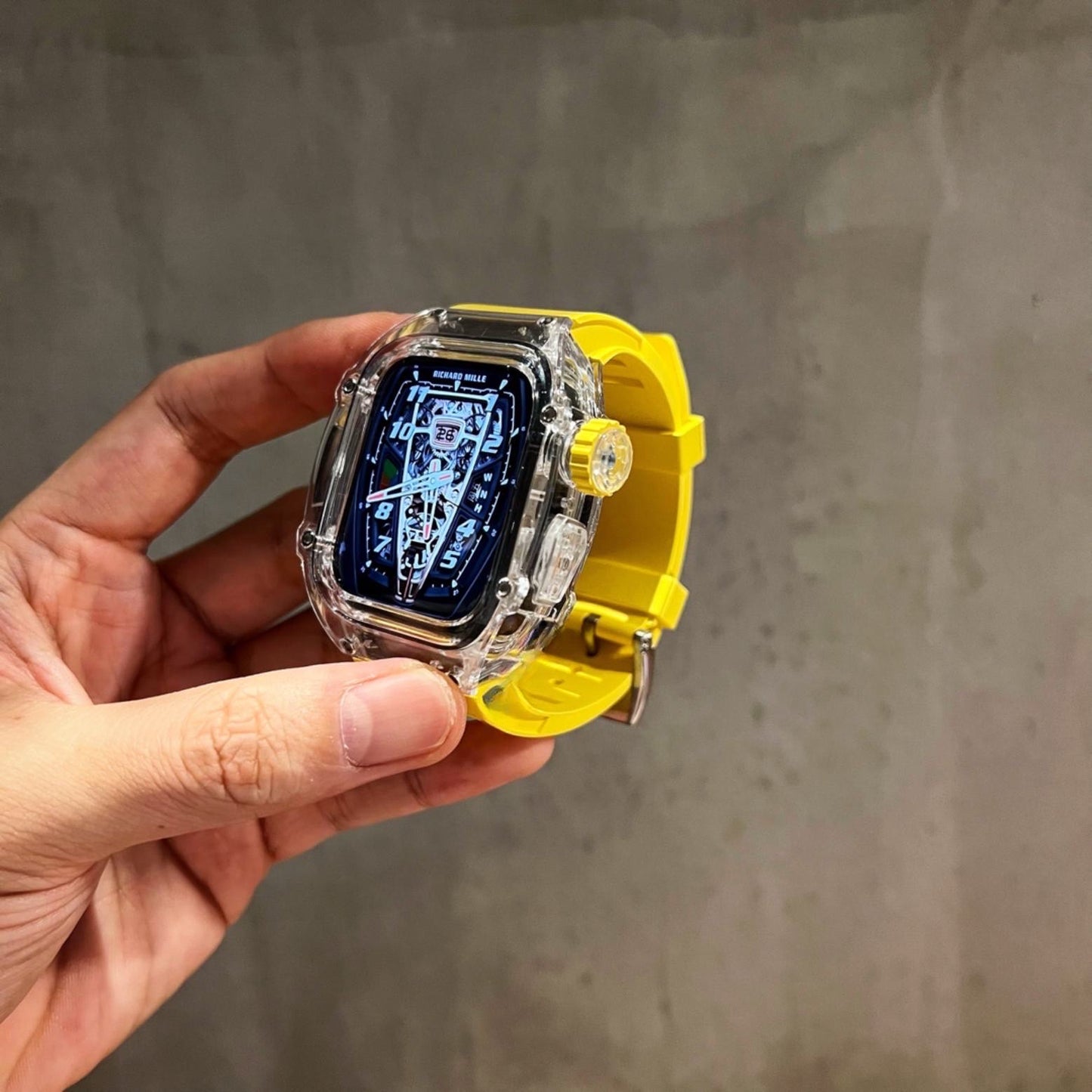 Glacier Transparent Apple Watch Case and Band