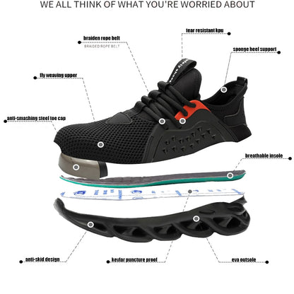 Men's Unbreakable Safety Shoes