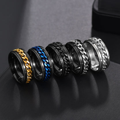 Rotatable Bottle Opener Ring