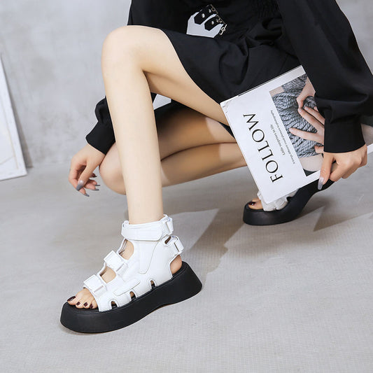 Women's Platform Chunky Wedge Shoes
