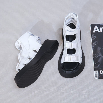 Women's Platform Chunky Wedge Shoes