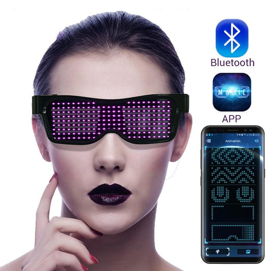 Magic Bluetooth Led Glasses APP Control