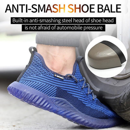 Flyknit Vamp Safety Shoes
