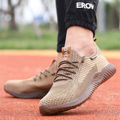 Flyknit Vamp Safety Shoes