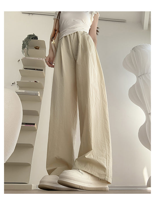 Women's Breathable Linen Wide Leg Pants