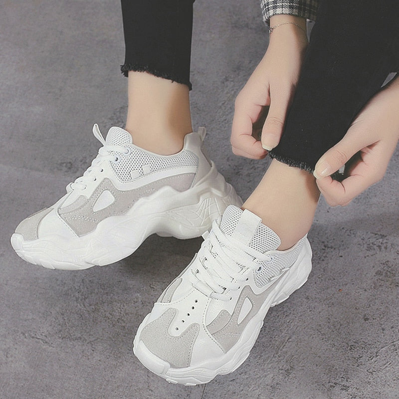 Women's Vulcanize Chunky Sneakers