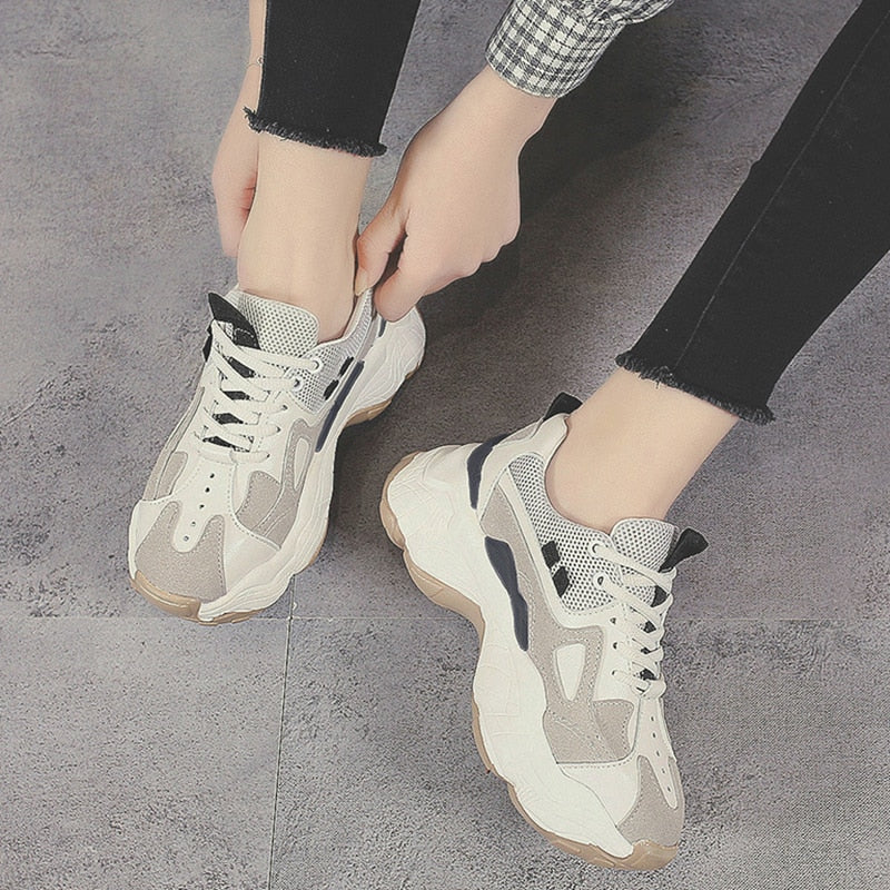 Women's Vulcanize Chunky Sneakers