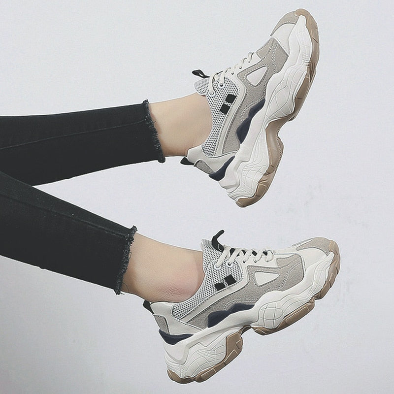 Women's Vulcanize Chunky Sneakers