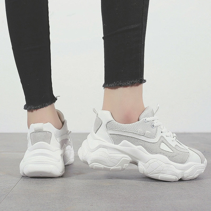 Women's Vulcanize Chunky Sneakers