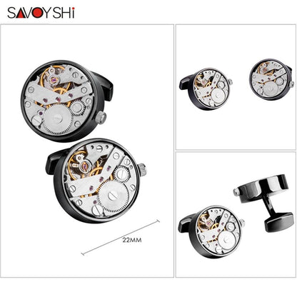 Mechanical Watch Movement Cufflinks