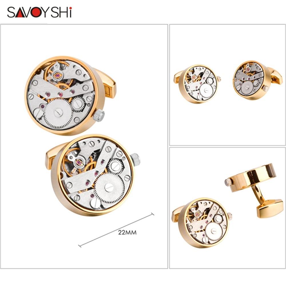 Mechanical Watch Movement Cufflinks