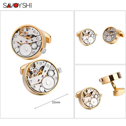 Mechanical Watch Movement Cufflinks