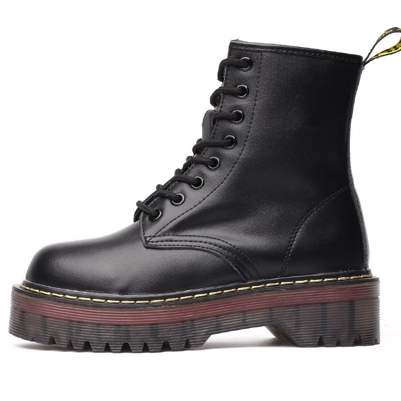 Women's Platform Martin Boots