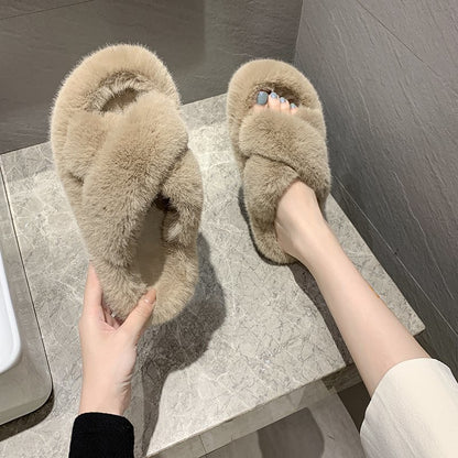 Women's Fuzzy Slippers